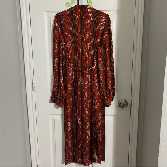 NWT BOSS Deyela printed shirtdress - Picture 10 of 14